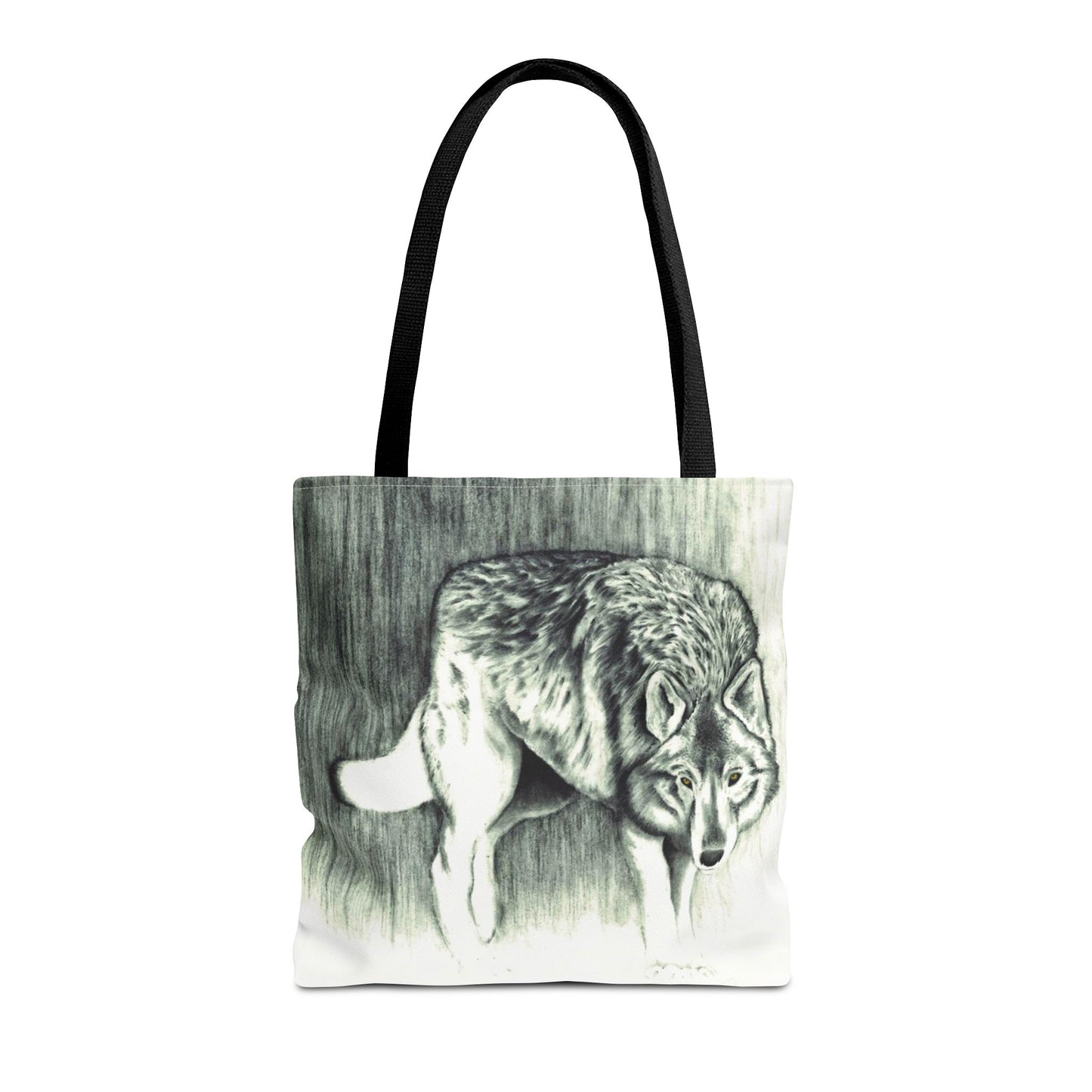 Tote Bag — Wolf Sketch - Native Wildlife Art Tote