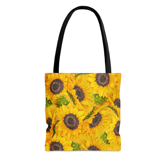 Tote Bag, Sunflower Theme, Oklahoma Wildflowers, Yellow Floral, Sunflower Art