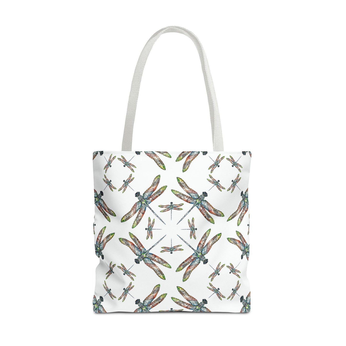 Tote Bag — Dragonfly Pattern, Native Tribal Design