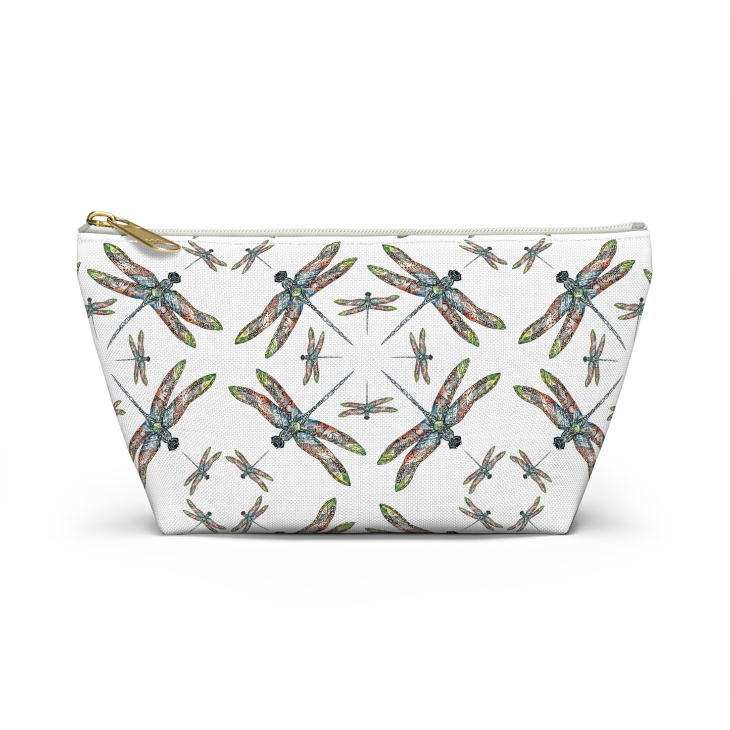 Accessory Pouch — T‑Bottom - Dragonfly - Native American-Cosmetic Bag