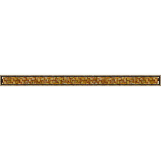 Clip-on Pet Collar, Native American Basketweave Design