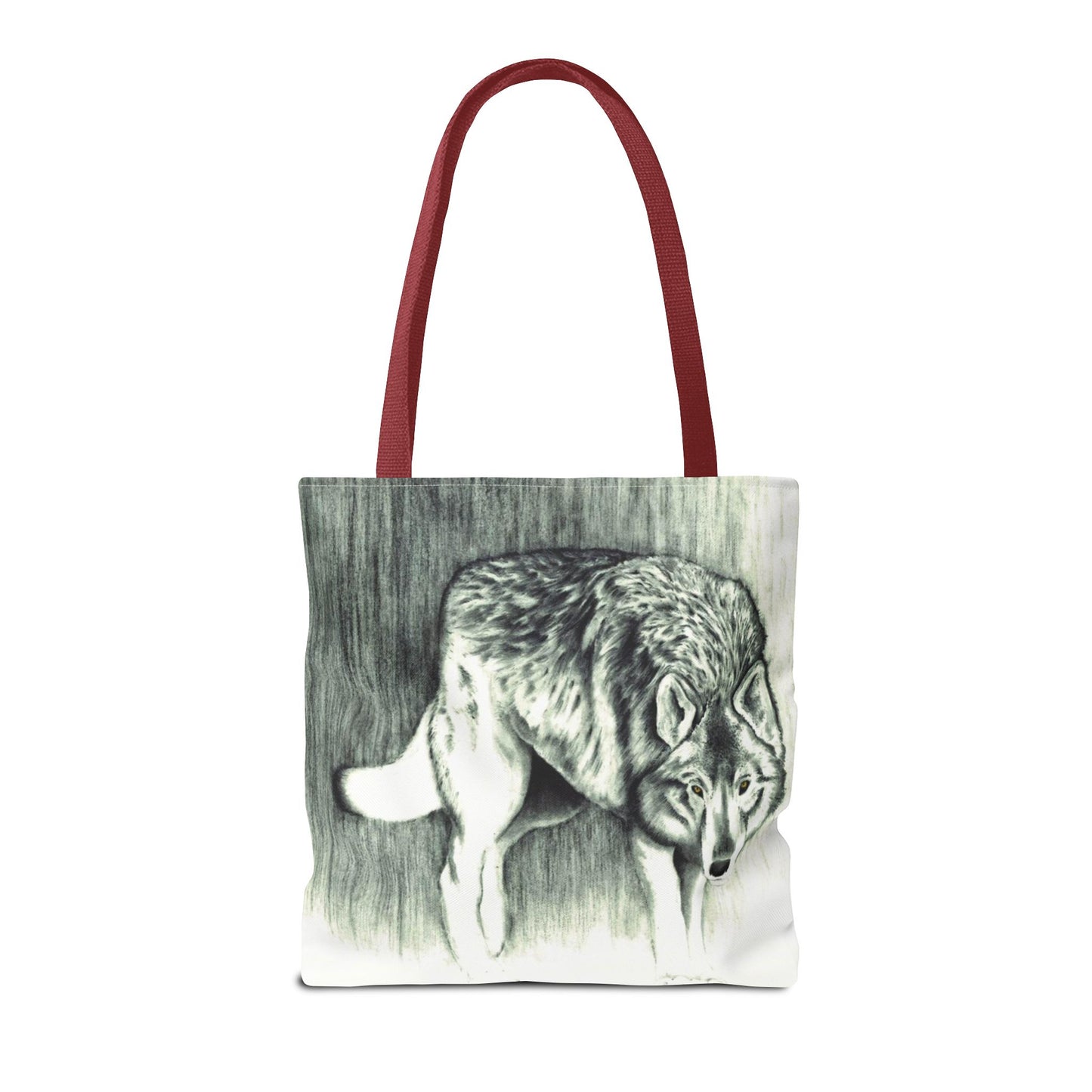 Tote Bag — Wolf Sketch - Native Wildlife Art Tote