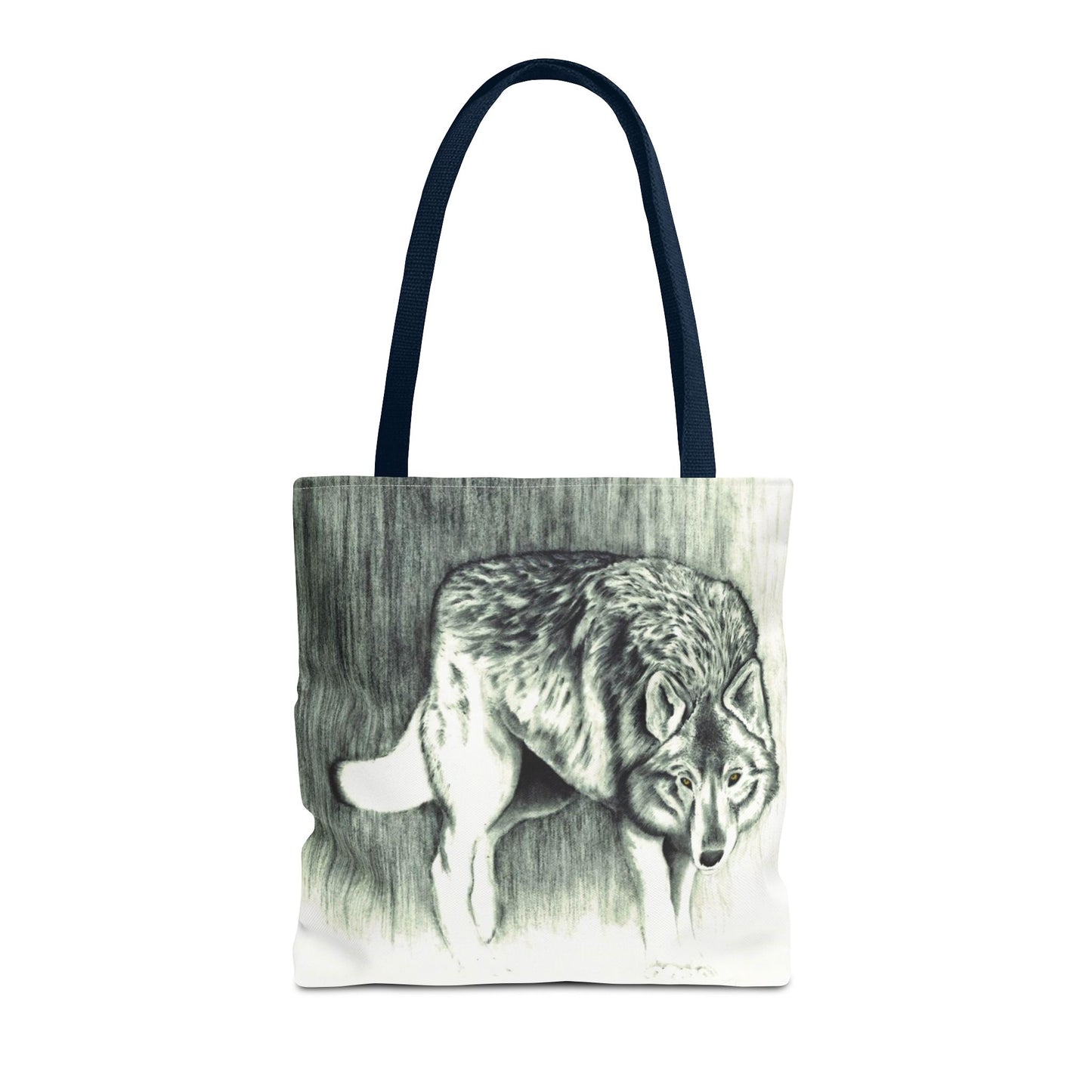 Tote Bag — Wolf Sketch - Native Wildlife Art Tote