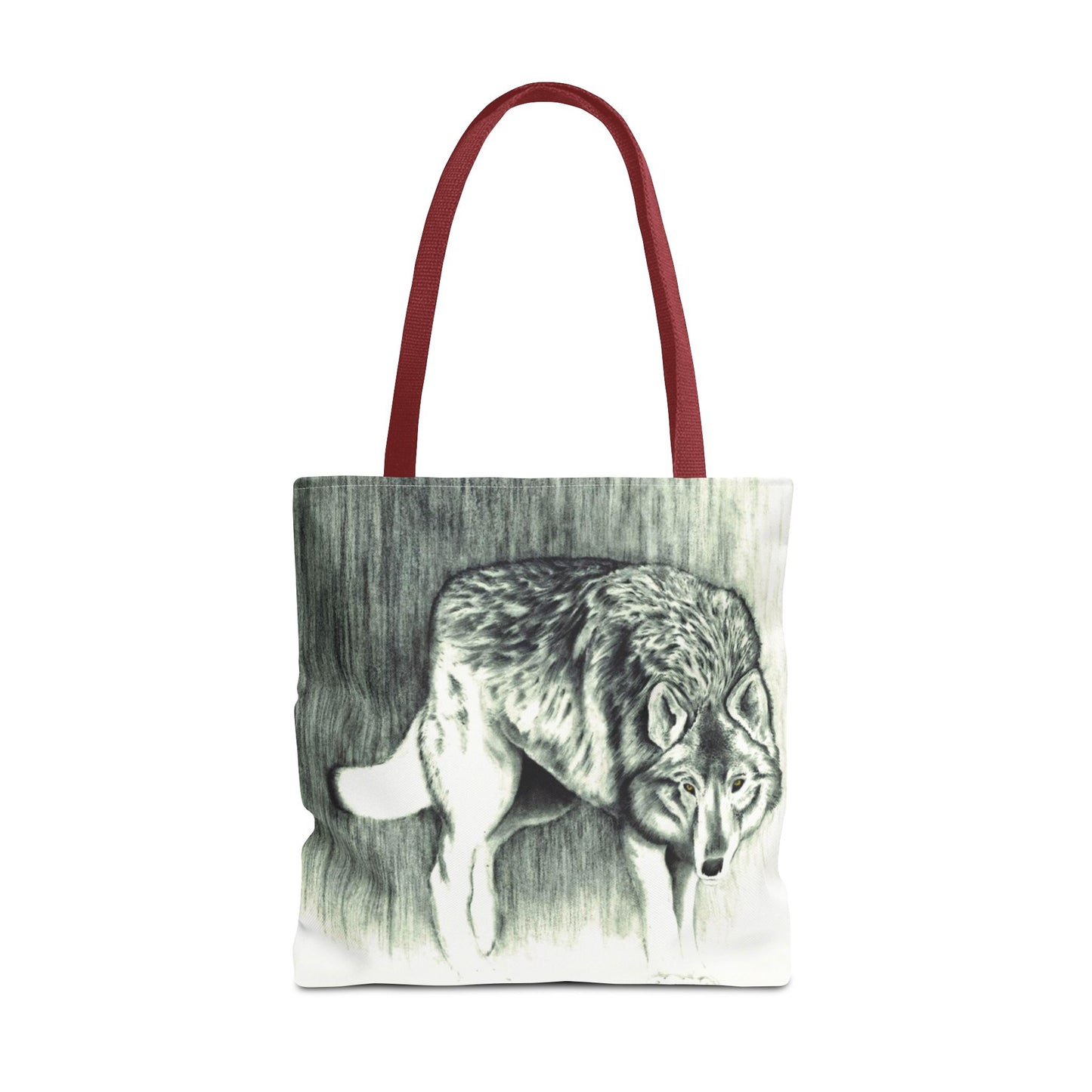 Tote Bag — Wolf Sketch - Native Wildlife Art Tote