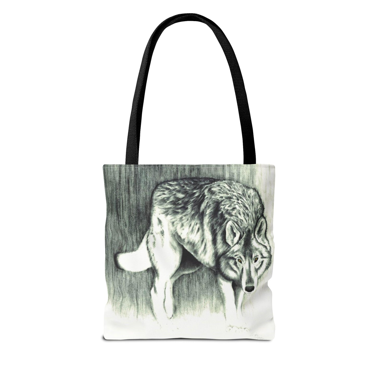 Tote Bag — Wolf Sketch - Native Wildlife Art Tote