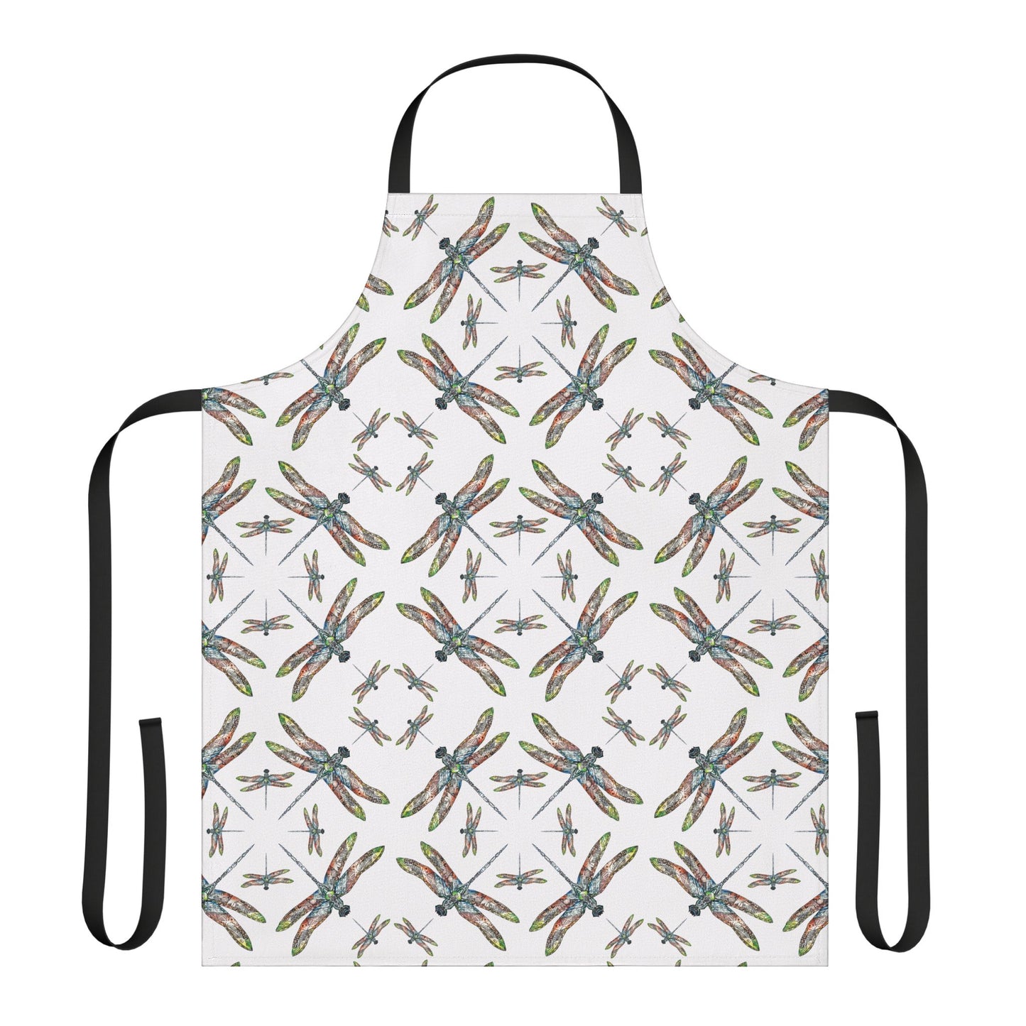 Apron - Dragonfly Pattern - Tribal Mound Symbols - Native Designs