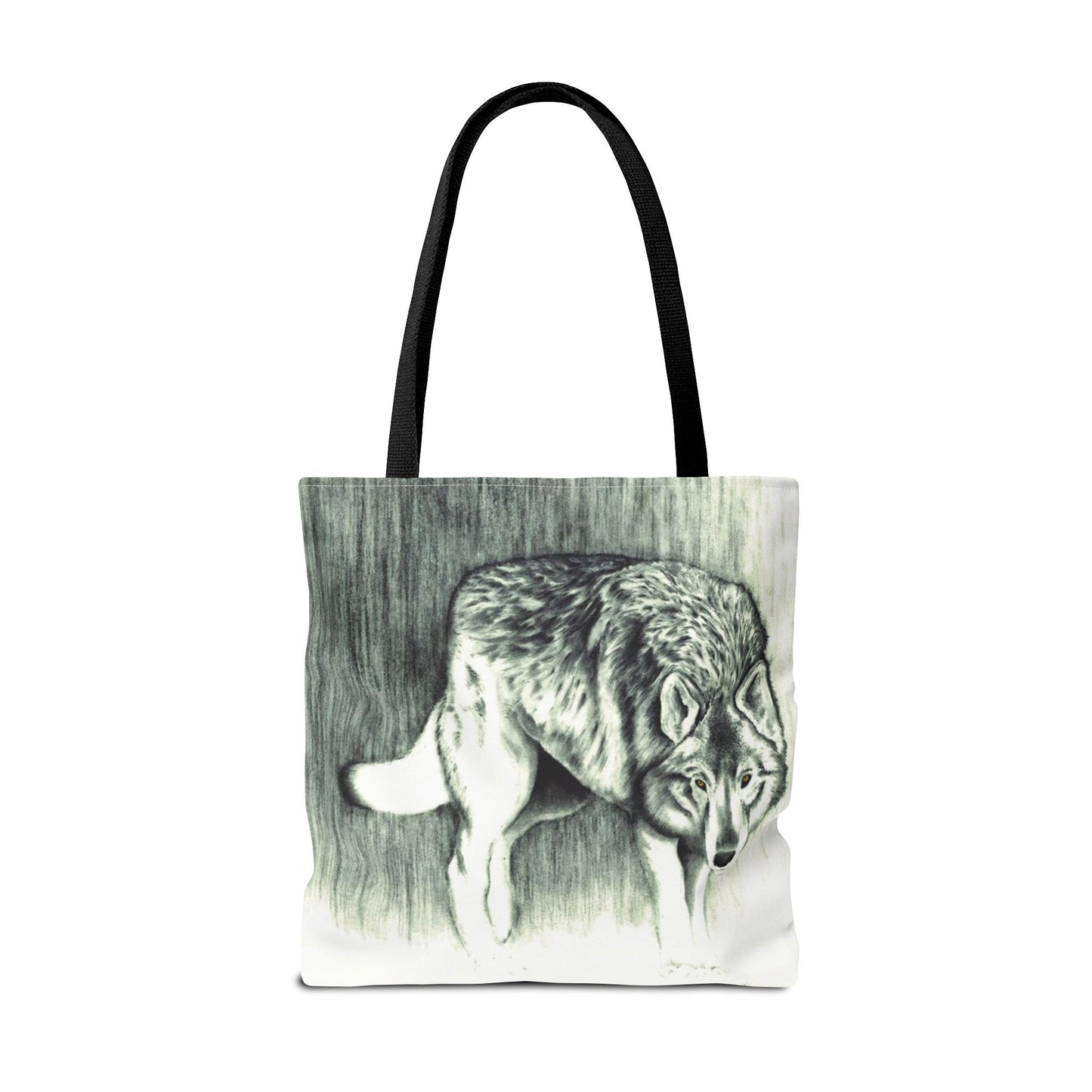 Tote Bag — Wolf Sketch - Native Wildlife Art Tote