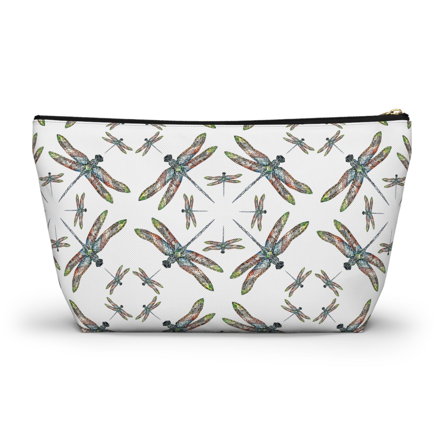 Accessory Pouch — T‑Bottom - Dragonfly - Native American-Cosmetic Bag
