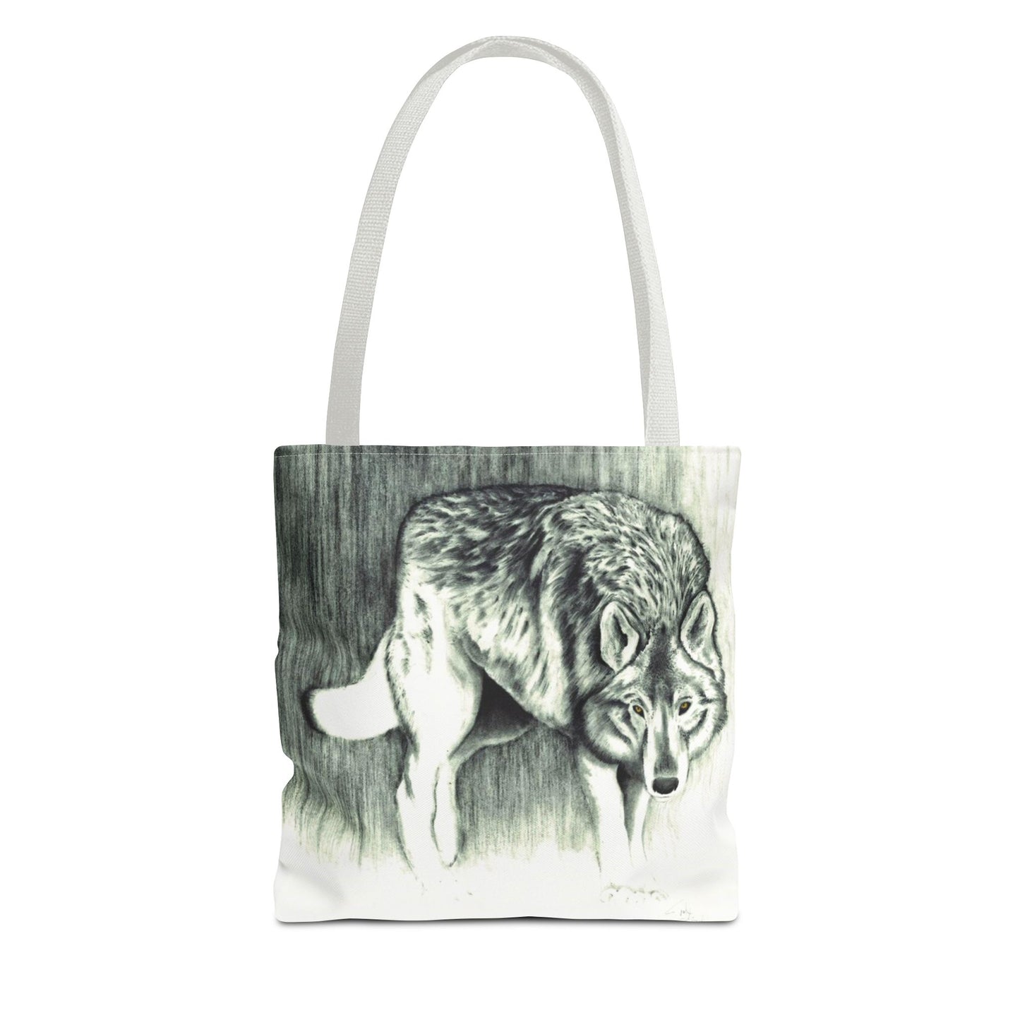 Tote Bag — Wolf Sketch - Native Wildlife Art Tote