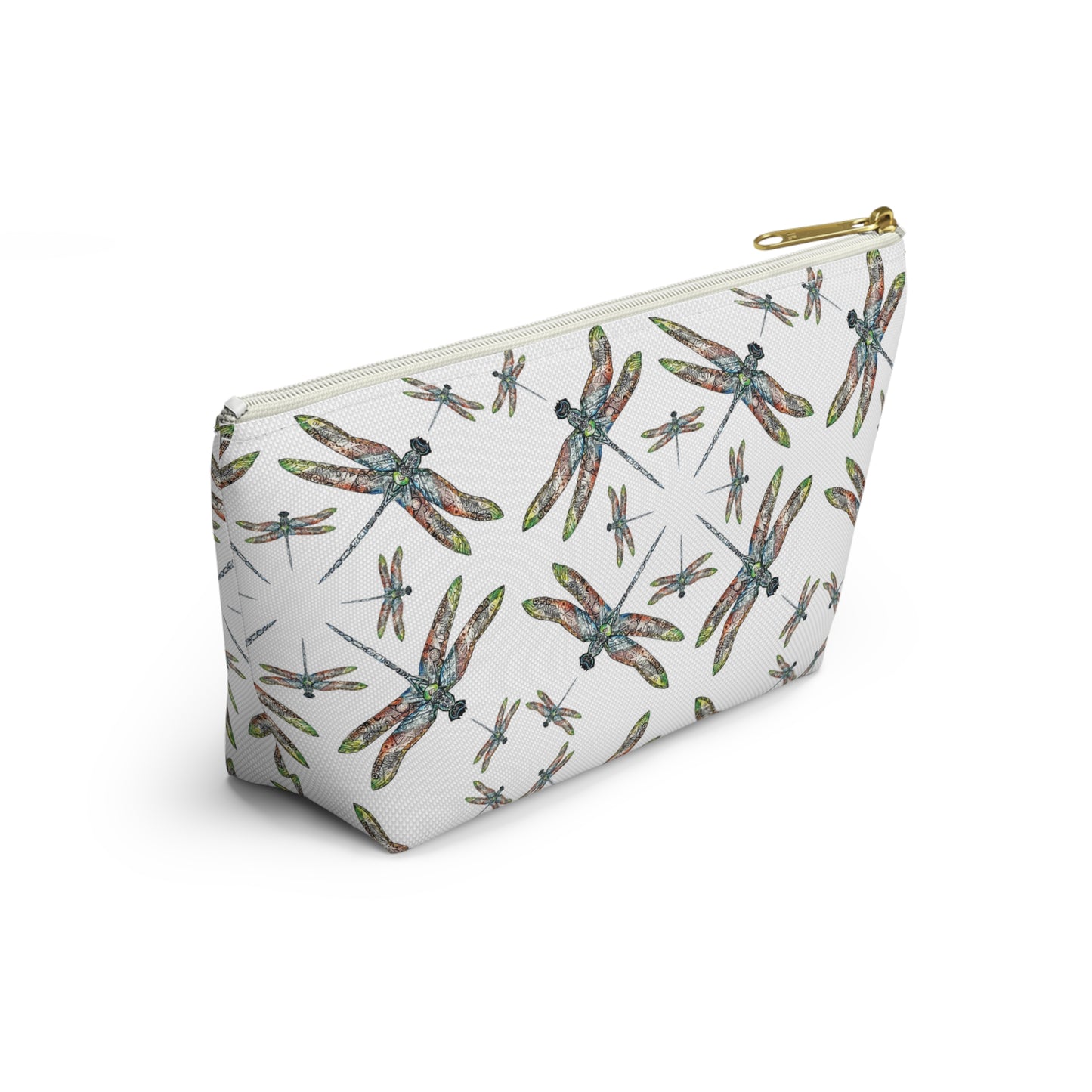 Accessory Pouch — T‑Bottom - Dragonfly - Native American-Cosmetic Bag