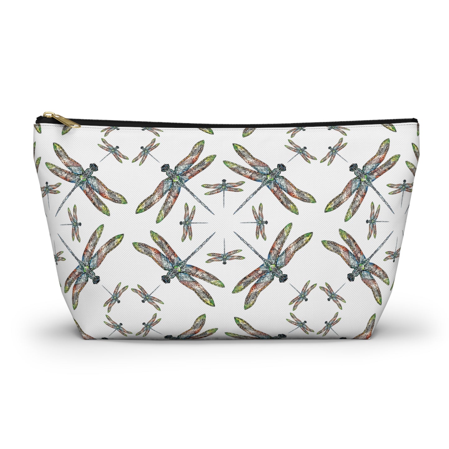 Accessory Pouch — T‑Bottom - Dragonfly - Native American-Cosmetic Bag