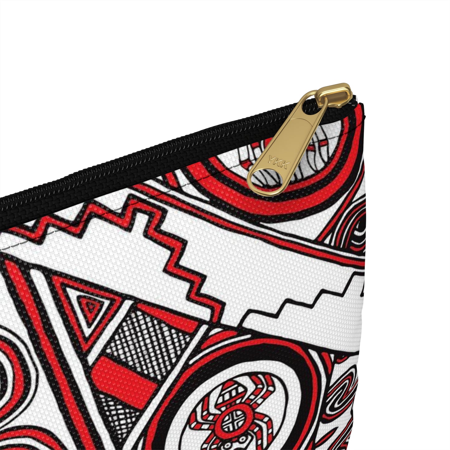Accessory Pouch, SouthEast Spider Motif, Grandmother Spider, Native Design, Ancient Tribal Mound Design