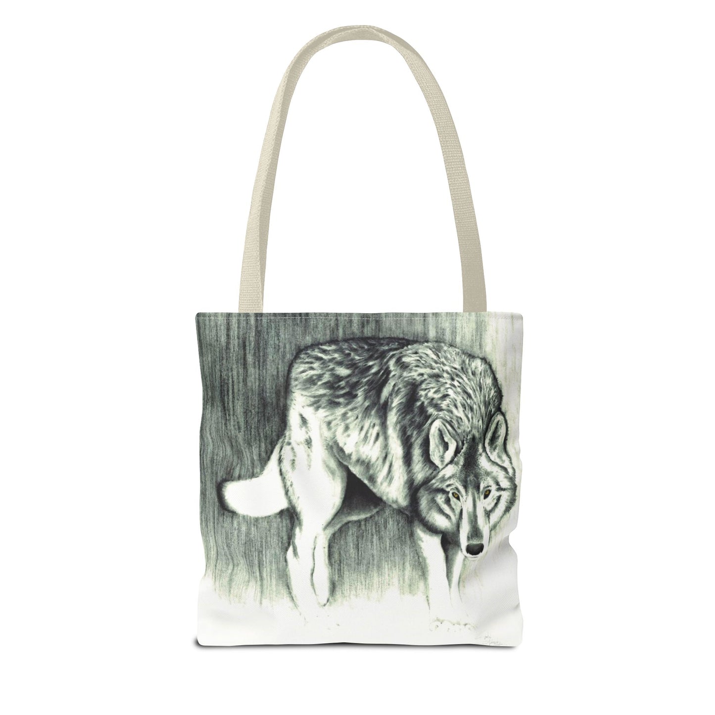 Tote Bag — Wolf Sketch - Native Wildlife Art Tote