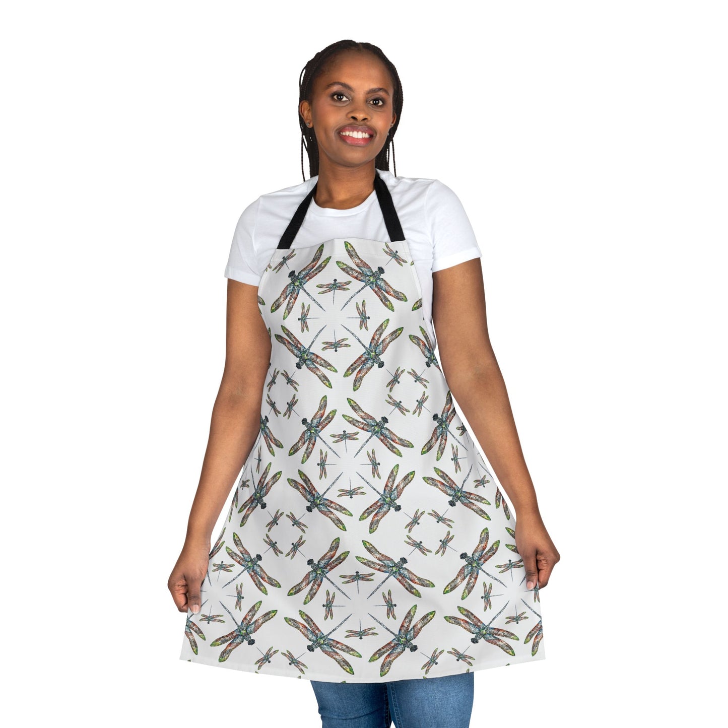 Apron - Dragonfly Pattern - Tribal Mound Symbols - Native Designs
