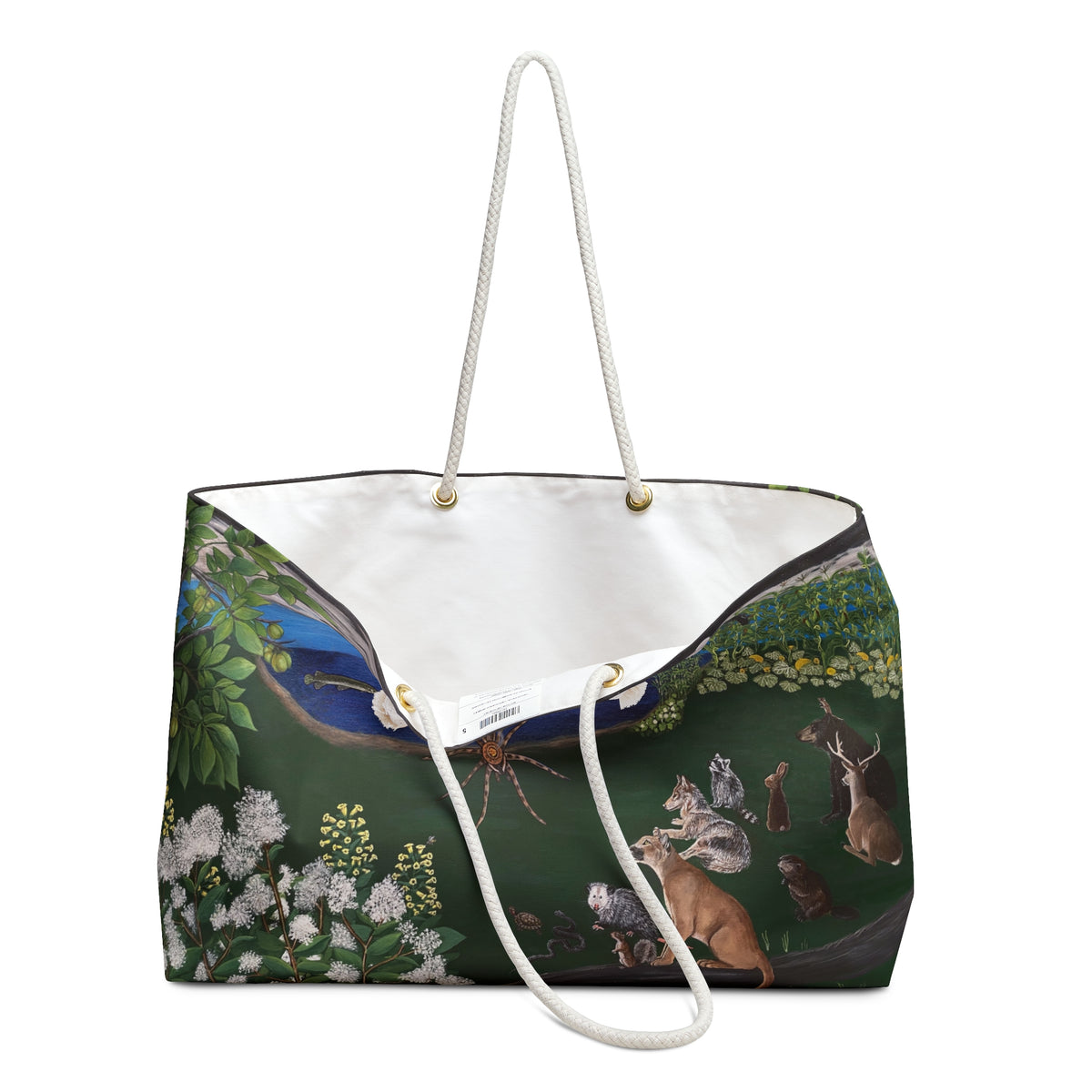 Only She Could Bring the Fire | Cherokee Story Art Weekender Tote Bag