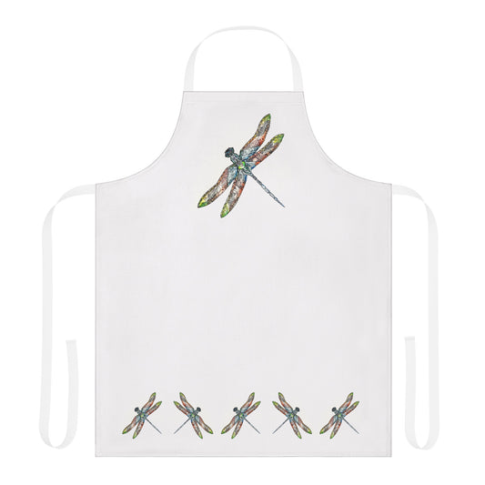 Apron with Dragonflies