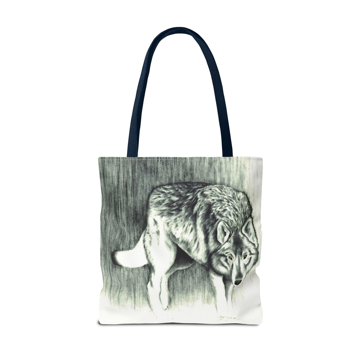 Tote Bag — Wolf Sketch - Native Wildlife Art Tote
