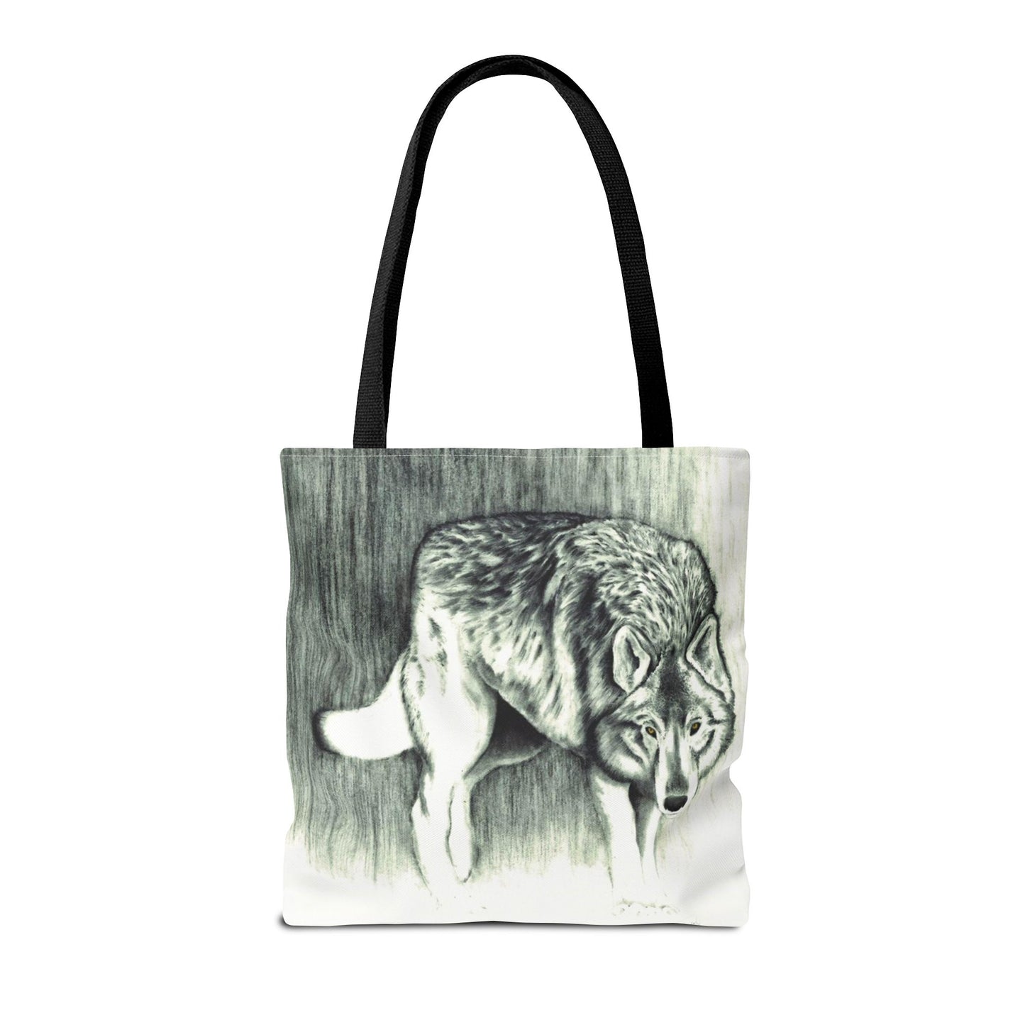 Tote Bag — Wolf Sketch - Native Wildlife Art Tote