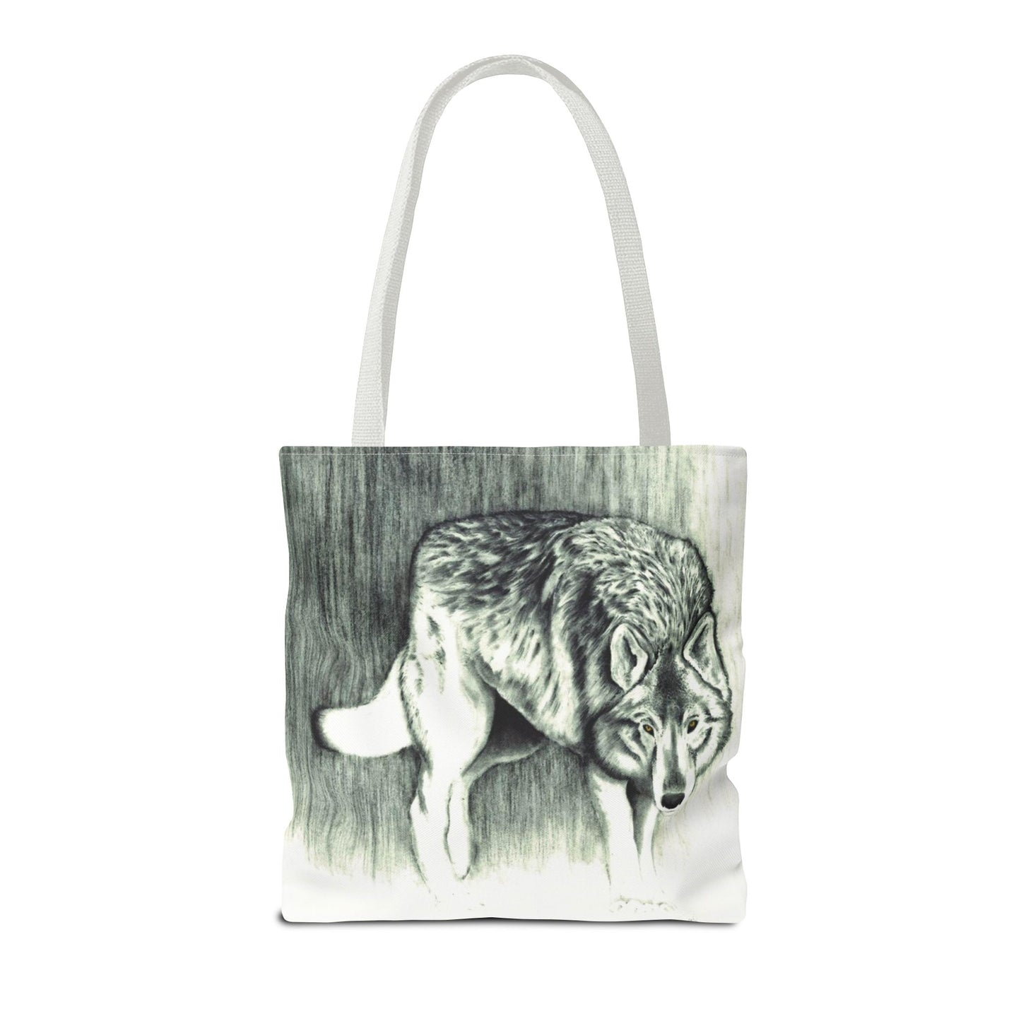 Tote Bag — Wolf Sketch - Native Wildlife Art Tote