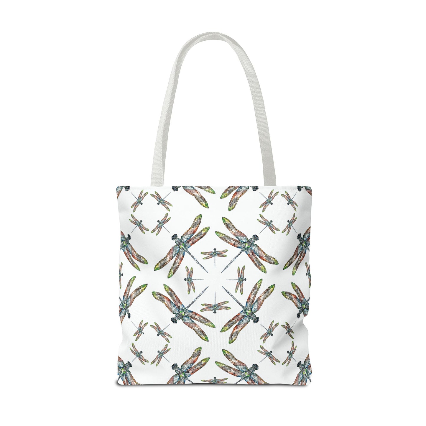 Tote Bag — Dragonfly Pattern, Native Tribal Design
