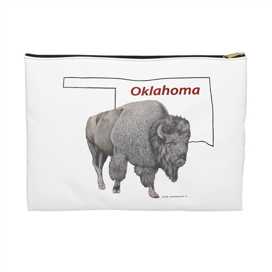 Accessory Pouch, Oklahoma Bison, Native American