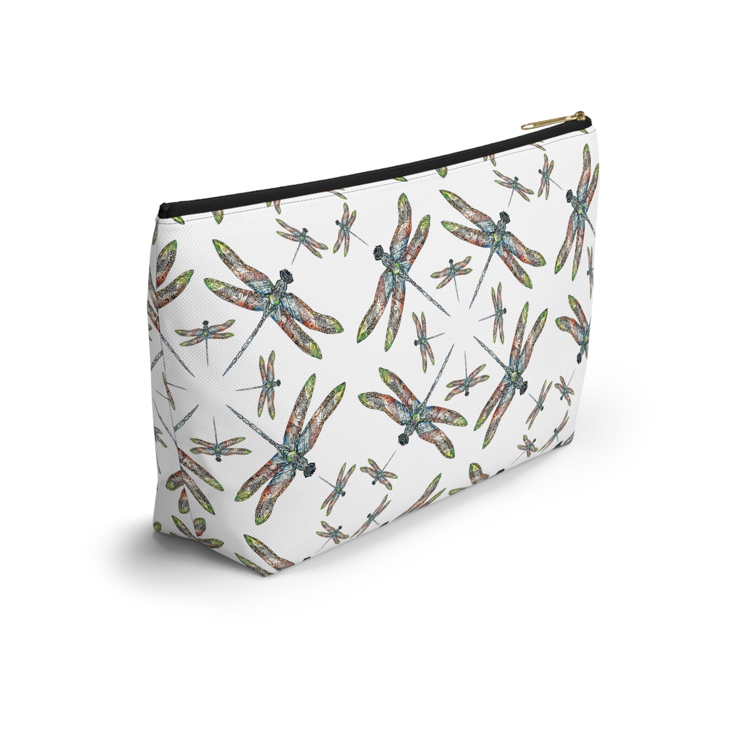 Accessory Pouch — T‑Bottom - Dragonfly - Native American-Cosmetic Bag