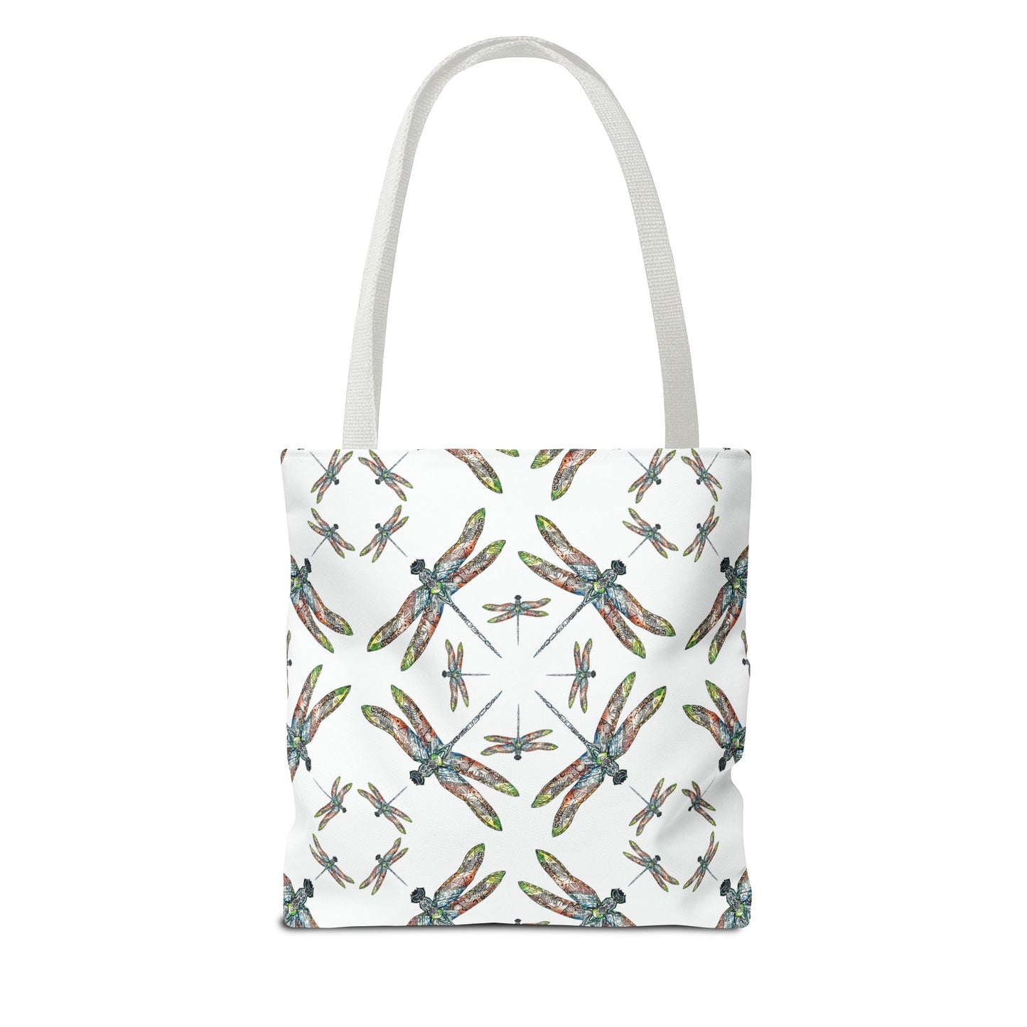 Tote Bag — Dragonfly Pattern, Native Tribal Design