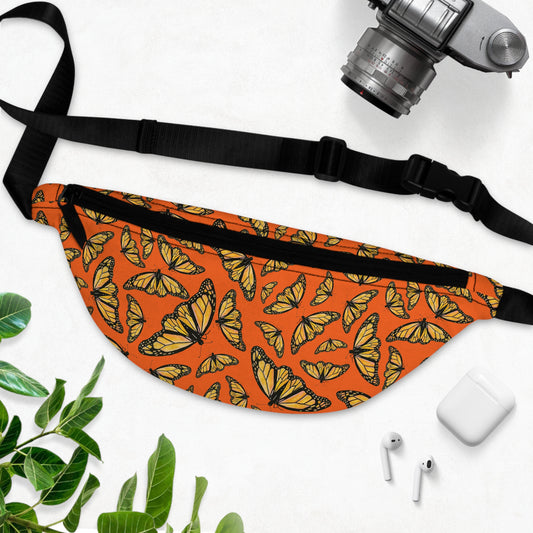 Fanny Pack, Monarch, Butterfly, Kamama