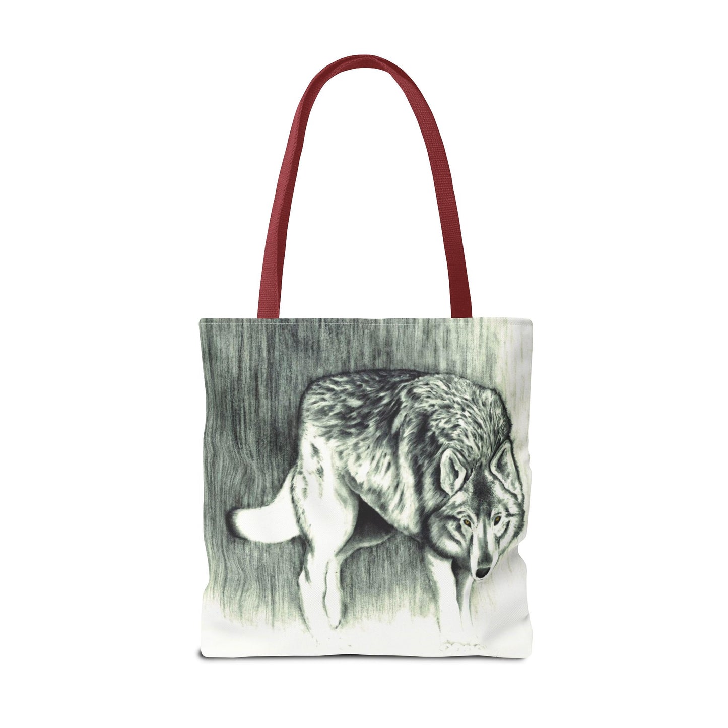 Tote Bag — Wolf Sketch - Native Wildlife Art Tote