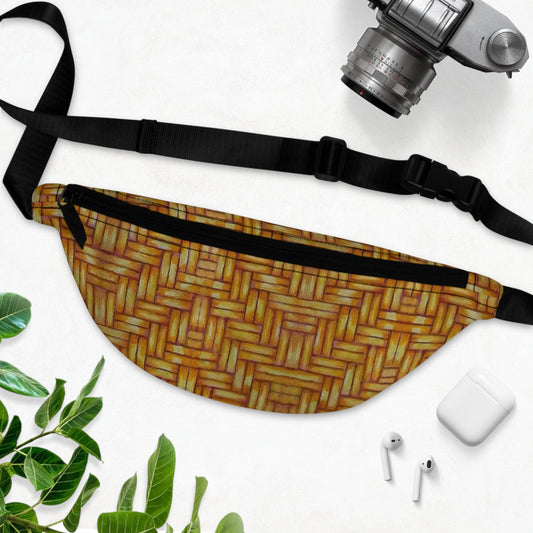 Fanny Pack, Native American Basketweave Design