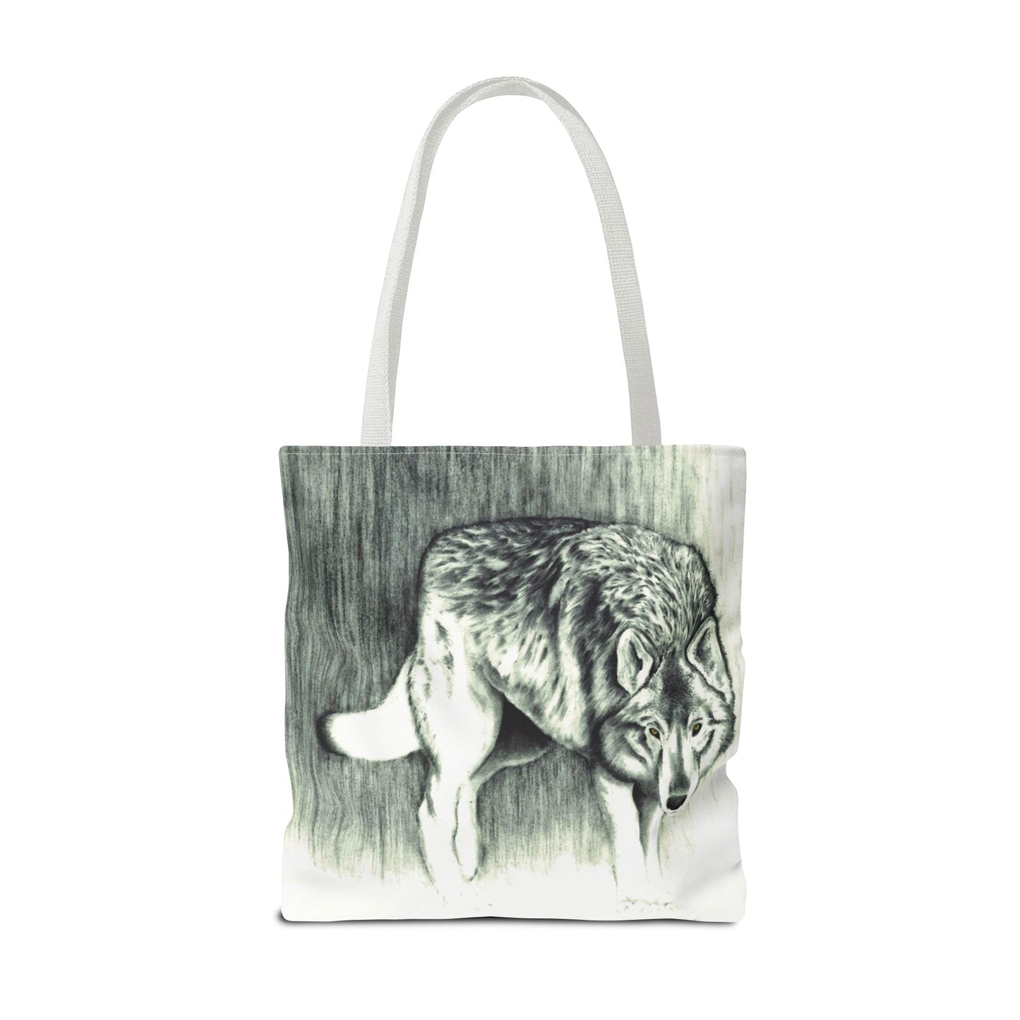 Tote Bag — Wolf Sketch - Native Wildlife Art Tote