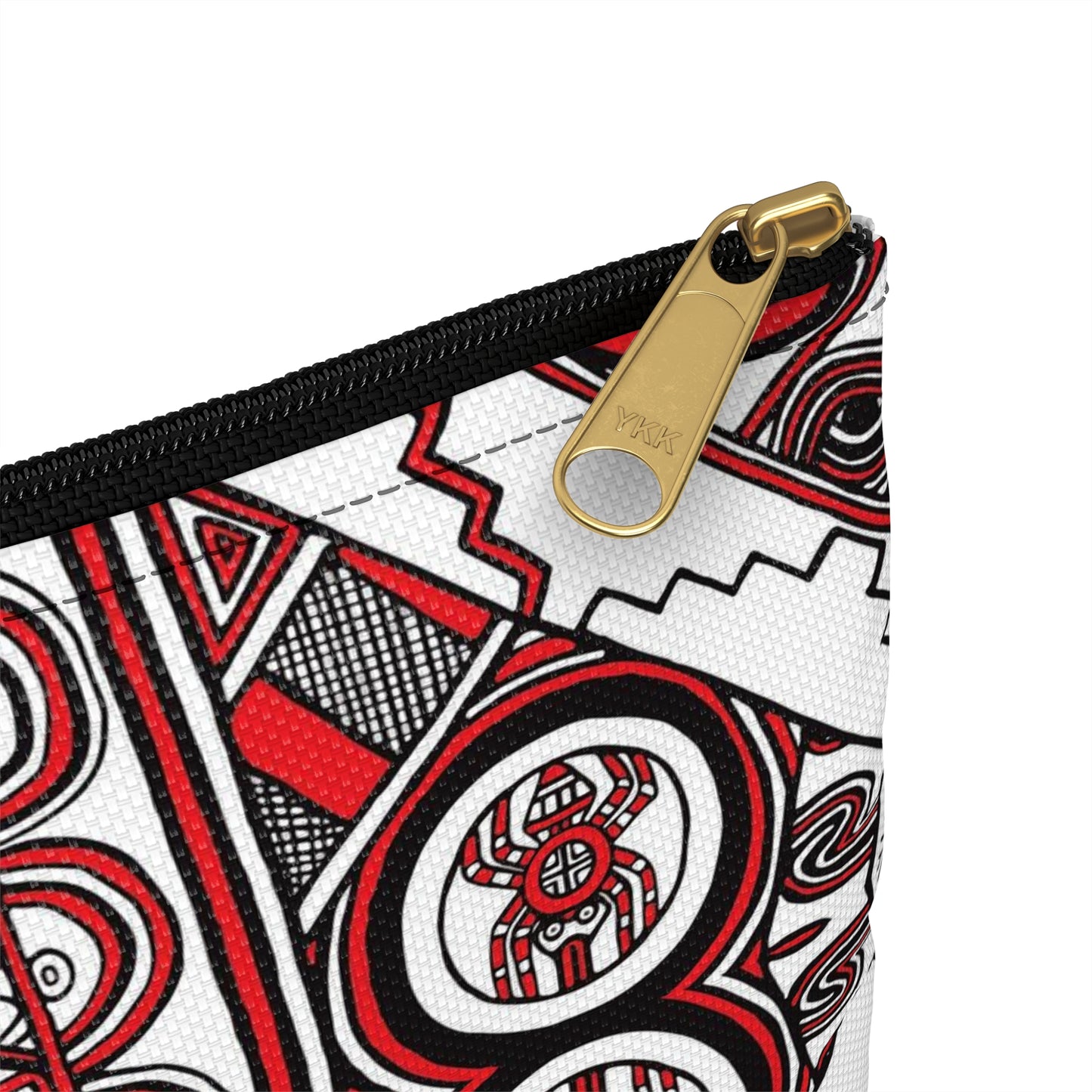 Accessory Pouch, SouthEast Spider Motif, Grandmother Spider, Native Design, Ancient Tribal Mound Design