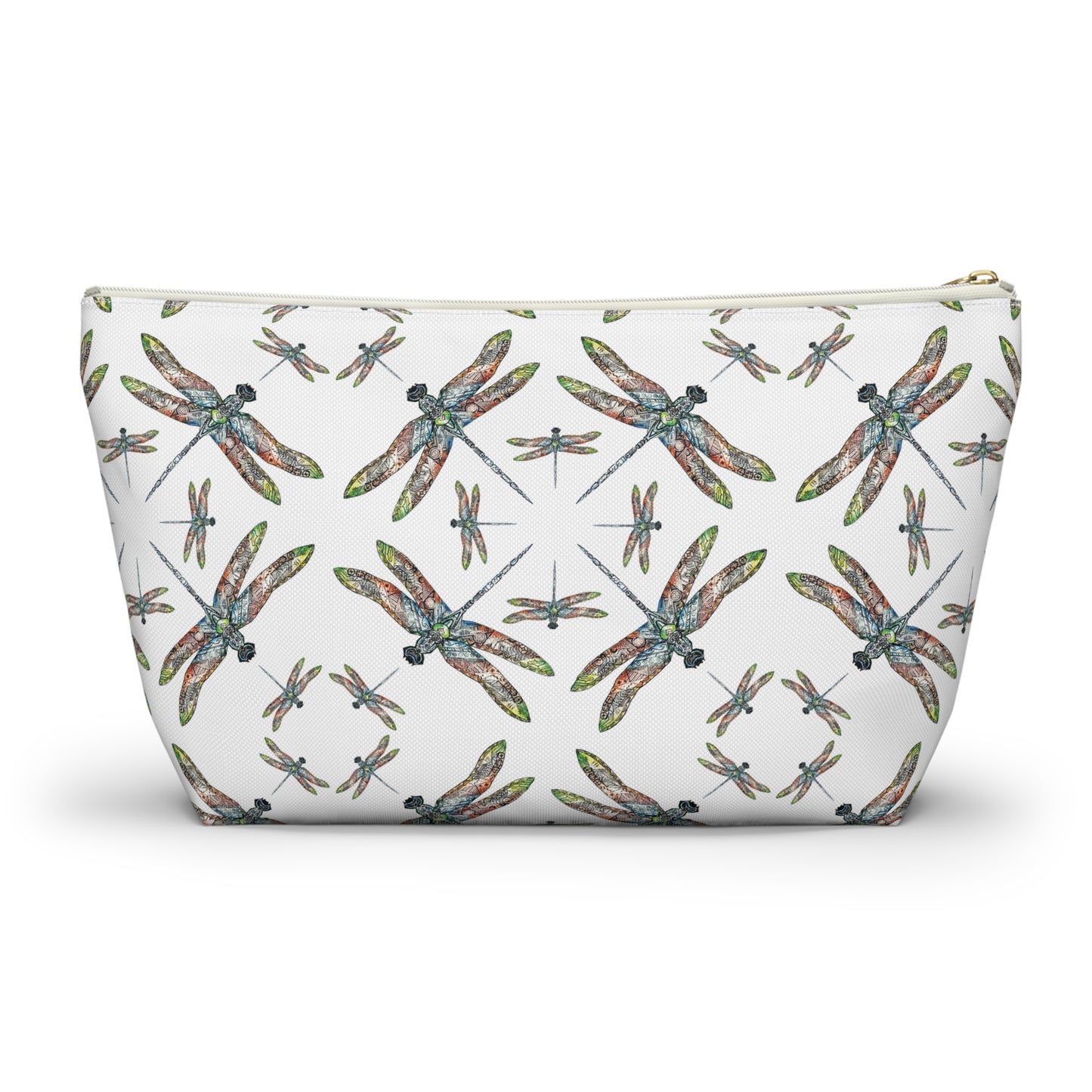 Accessory Pouch — T‑Bottom - Dragonfly - Native American-Cosmetic Bag