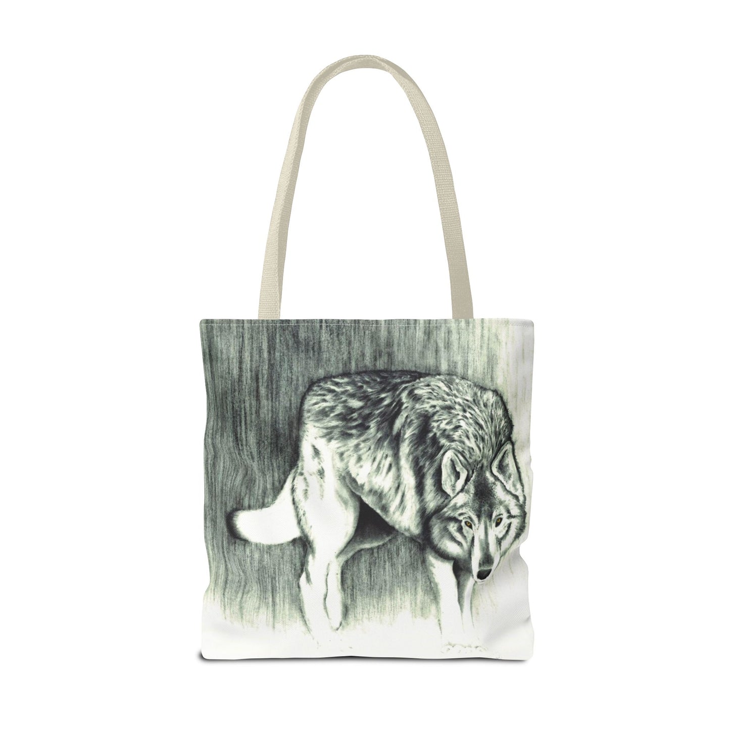 Tote Bag — Wolf Sketch - Native Wildlife Art Tote