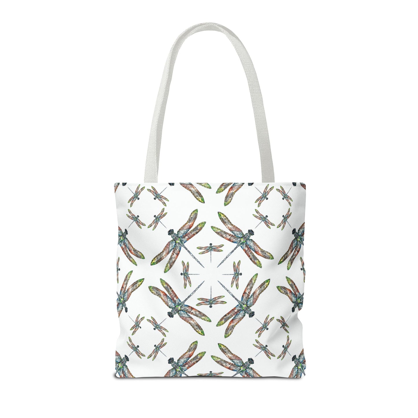 Tote Bag — Dragonfly Pattern, Native Tribal Design