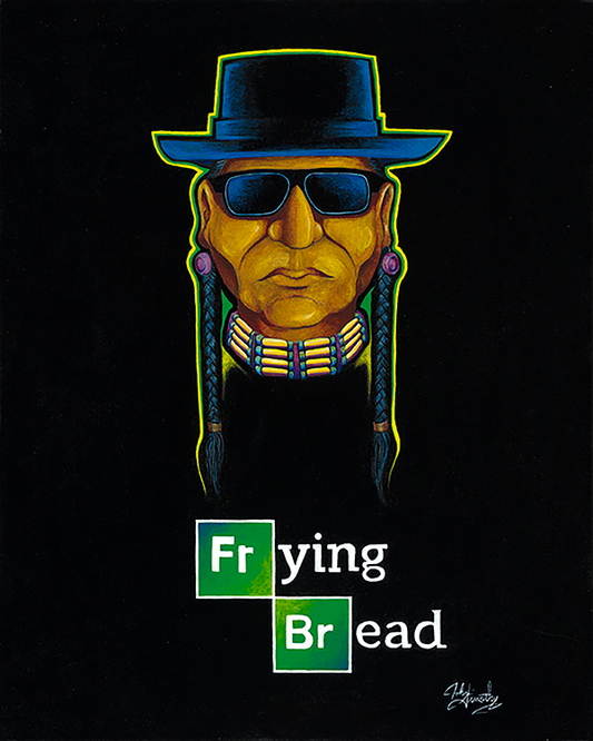 Art Print - Frying Bread - Walter Red