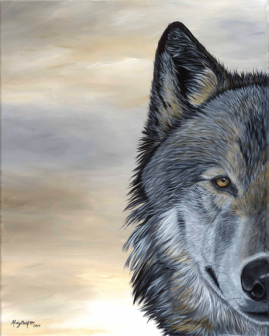 Art Print - Hidden Agenda - Wolf