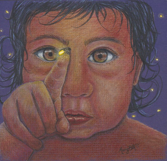 Art Print, Lightning Bug, Anatsisdaluga