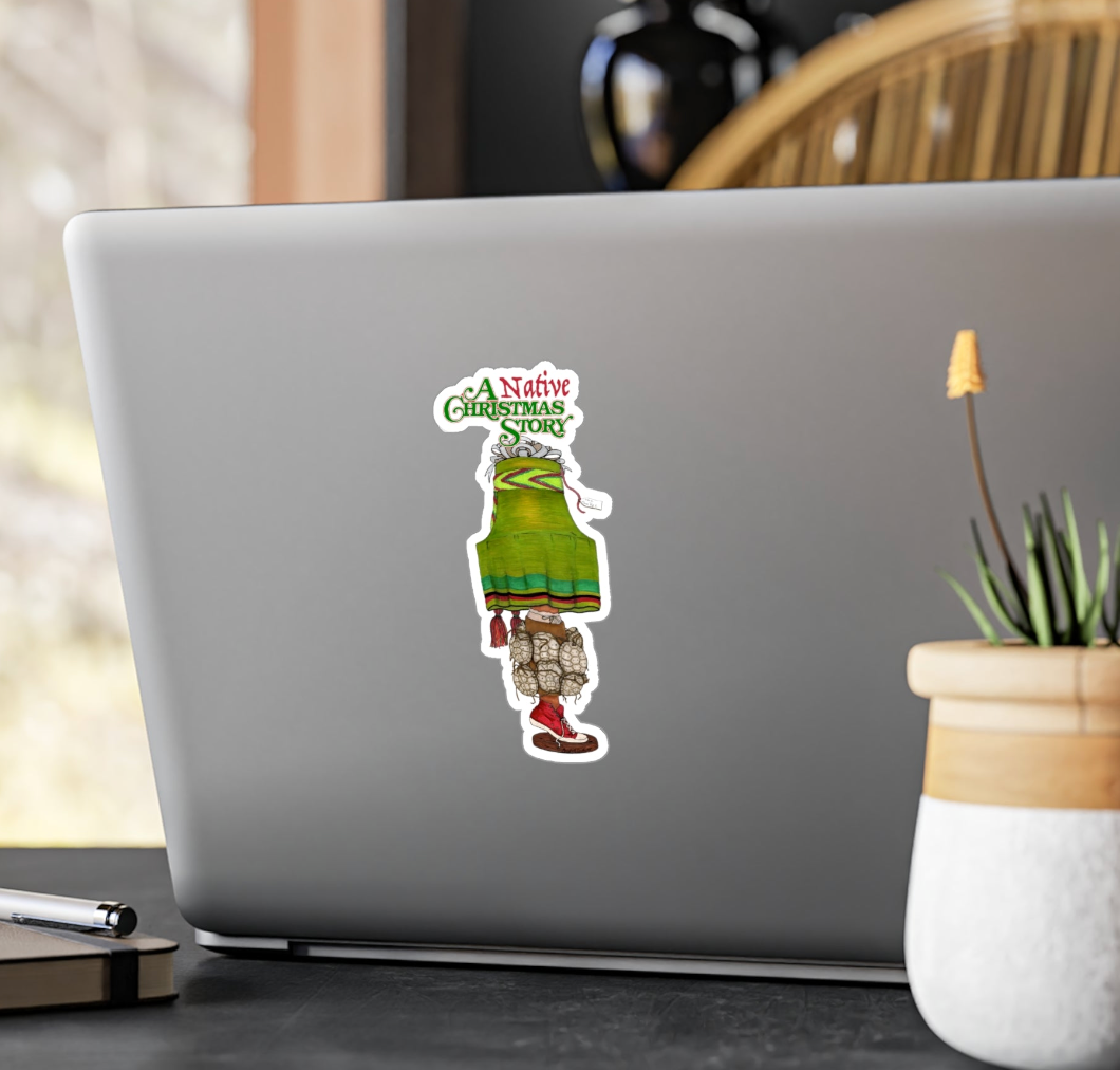 Vinyl Stickers, Leg Lamp, Native Christmas Story, Native Humor