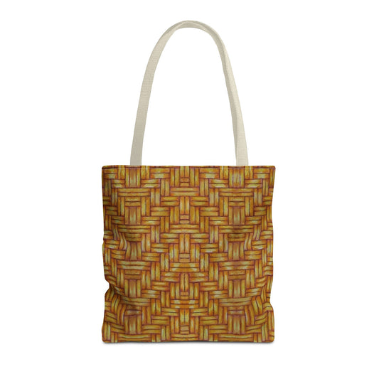 Tote Bag, Native American, Euchee Basketweave design, shoulder straps, travel tote